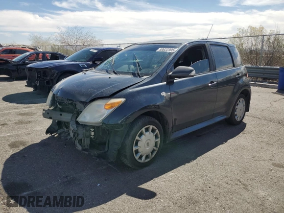 2006 Scion xA with VIN JTKKT624765013545, listed as a Copart auction lot 50622395 with 114,465 mi miles and Salvage Title. Bid and sale history available at carsss.com. Image 1.