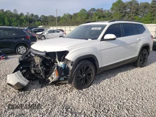 2022 Volkswagen Atlas SE z VIN 1V2KR2CA8NC550307, wystawiony jako Copart lot #52616885 z przebiegiem 65 345 mil mil oraz Szkoda całkowita • Salvage title. Historia ofert i sprzedaży dostępna na DreamBid. Obrazek 1.