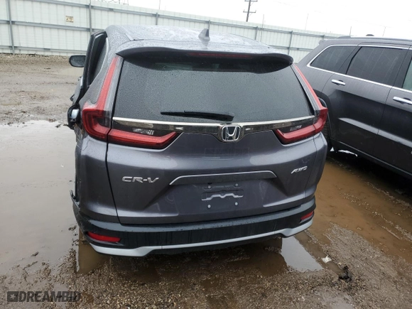 2022 Honda CR-V EX with VIN 2HKRW2H56NH634327, listed as a Copart auction lot 47570435 with 39,946 mi miles and Salvage Title. Bid and sale history available at carsss.com. Image 6.