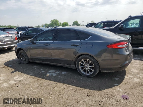 2017 Ford Fusion SE with VIN 3FA6P0H73HR375115, listed as a Copart auction lot 56625285 with 121,725 mi miles and Salvage title. Bid and sale history available at DreamBid. Image 2.