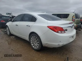 2011 Buick Regal CXL RL1 with VIN W04GN5EC4B1005144, listed as a Copart auction lot 46468875 with 127,129 mi miles and Salvage Title. Bid and sale history available at DreamBid. Image 2.