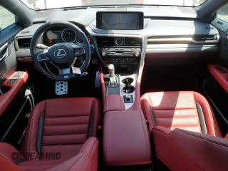 2022 Lexus RX with VIN 2T2YGMDA5NC076315, listed as a Copart auction lot 59921264 with 25,883 mi miles and Salvage Title. Bid and sale history available at carsss.com. Image 8.