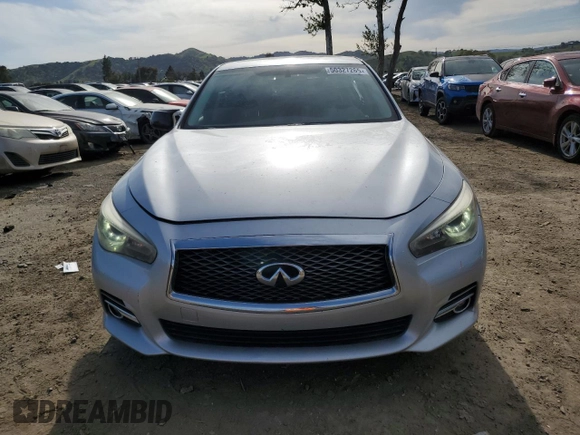2014 Infiniti Q50 Premium with VIN JN1BV7AP6EM673747, listed as a Copart auction lot 50327265 with 136,288 mi miles and Salvage Title. Bid and sale history available at carsss.com. Image 5.