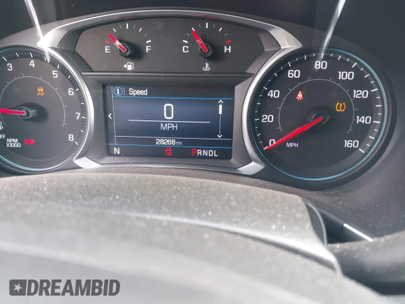 2020 Chevrolet Equinox LT with VIN 2GNAXJEV4L6285556, listed as a IAAI auction lot 42075309 with 28,268 mi miles and . Bid and sale history available at DreamBid. Image 16.