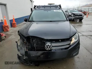 2017 Volkswagen Tiguan S with VIN WVGBV7AX8HK046105, listed as a Copart auction lot 47805145 with 128,900 mi miles and Salvage Title. Bid and sale history available at DreamBid. Image 5.