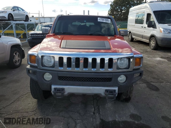 2008 Hummer H3 SUV Alpha with VIN 5GTEN63LX88186099, listed as a Copart auction lot 47097095 with 208,039 mi miles and Salvage Title. Bid and sale history available at carsss.com. Image 5.