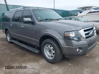 2014 Ford Expedition Max Limited z VIN 1FMJK2A56EEF38745, wystawiony jako IAAI lot #42327104 z przebiegiem 148 831 mil mil oraz . Historia ofert i sprzedaży dostępna na DreamBid. Obrazek 1.