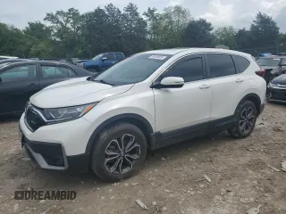 2020 Honda CR-V EX with VIN 5J6RW2H58LL041247, listed as a Copart auction lot 54484855 with 80,400 mi miles and Salvage Title. Bid and sale history available at DreamBid. Image 1.