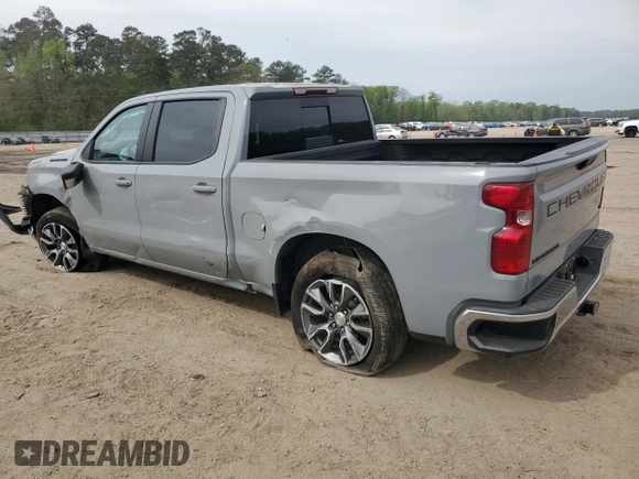 2024 Chevrolet Silverado 1500 LT with VIN 2GCPACED2R1201943, listed as a Copart auction lot 50679505 with 30,802 mi miles and Salvage Title. Bid and sale history available at DreamBid. Image 2.