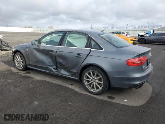2016 Audi A4 Premium with VIN WAUBFAFL3GN011714, listed as a Copart auction lot 41669145 with 101,608 mi miles and Salvage Title. Bid and sale history available at carsss.com. Image 2.