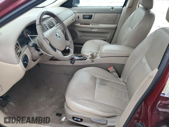 2005 Mercury Sable LS z VIN 1MEFM55S25A614425, wystawiony jako Copart lot #46335805 z przebiegiem 58 579 mil mil oraz Szkoda całkowita • Salvage title. Historia ofert i sprzedaży dostępna na DreamBid. Obrazek 7.