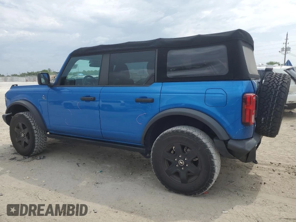 2023 Ford Bronco with VIN 1FMDE5DH1PLA85211, listed as a Copart auction lot 54754075 with 33,535 mi miles and Salvage Title. Bid and sale history available at DreamBid. Image 2.