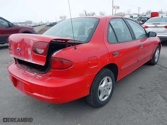 2002 Chevrolet Cavalier with VIN 1G1JC524627399427, listed as a IAAI auction lot 41473716 with 205,835 mi miles. Bid and sale history available at carsss.com. Image 4.