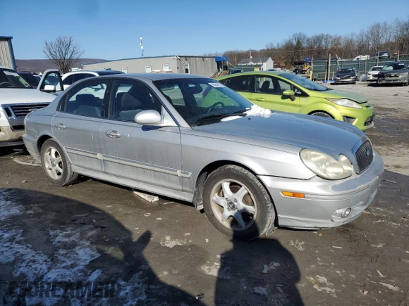 2005 Hyundai Sonata GLS with VIN KMHWF35H75A136678, listed as a Copart auction lot 88984515 with 132,596 mi miles and Salvage Title. Bid and sale history available at carsss.com. Image 4.