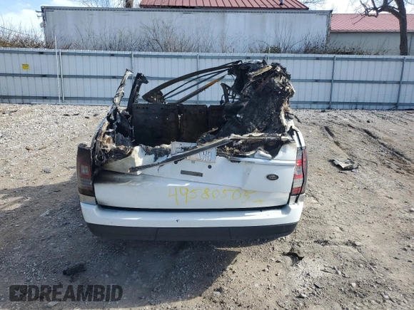 2016 Land Rover Range Rover HSE with VIN SALGS2PF0GA305400, listed as a Copart auction lot 49580505 with Not provided miles and Salvage title. Bid and sale history available at DreamBid. Image 6.