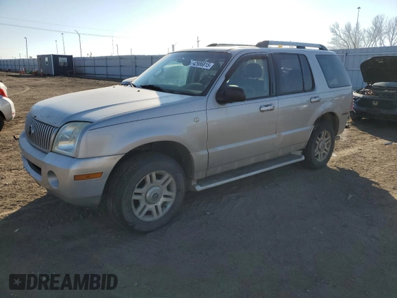 2005 Mercury Mountaineer Convenience z VIN 4M2DU86K25ZJ23387, wystawiony jako Copart lot #42986815 z przebiegiem 191 924 mil mil oraz Szkody całkowita. Historia ofert i sprzedaży dostępna na DreamBid. Obrazek 1.