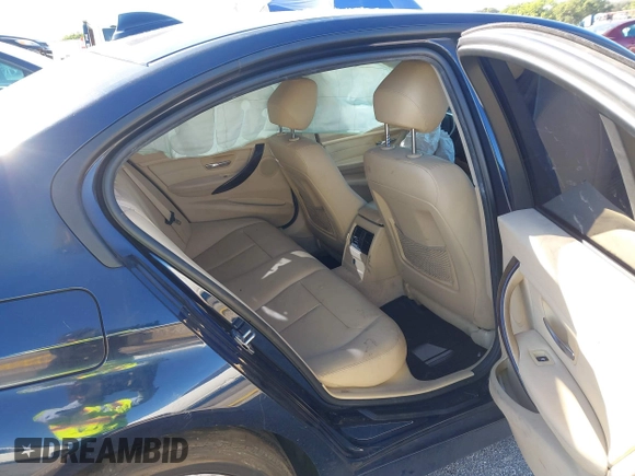 2015 BMW 3 Series 328i with VIN WBA3A5G55FNS91189, listed as a IAAI auction lot 41296279 with 115,120 mi miles. Bid and sale history available at carsss.com. Image 8.