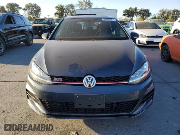 2020 Volkswagen GTI S with VIN 3VW6T7AU7LM001611, listed as a Copart auction lot 69660664 with 70,767 mi miles and Salvage Title. Bid and sale history available at DreamBid. Image 5.