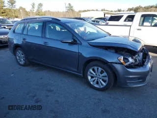 2017 Volkswagen Golf SportWagen S with VIN 3VW017AU6HM511760, listed as a Copart auction lot 88000015 with 153,035 mi miles and Salvage Title. Bid and sale history available at carsss.com. Image 4.