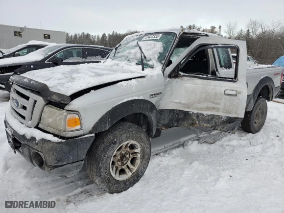 2011 Ford Ranger XLT with VIN 1FTKR4EE0BPA78797, listed as a Copart auction lot 41434335 with 0 mi miles and Salvage Title. Bid and sale history available at carsss.com. Image 1.