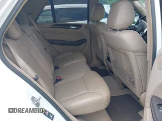 2015 Mercedes-Benz M 350 with VIN 4JGDA5JB0FA452749, listed as a IAAI auction lot 42412440 with 88,304 mi miles and . Bid and sale history available at DreamBid. Image 8.