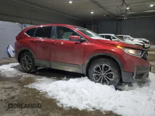2022 Honda CR-V EX with VIN 2HKRW2H59NH667306, listed as a Copart auction lot 44600885 with 31,646 mi miles and Salvage Title. Bid and sale history available at carsss.com. Image 4.