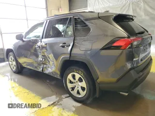 2021 Toyota RAV4 LE with VIN 2T3F1RFV1MC198301, listed as a Copart auction lot 62084275 with 47,285 mi miles and Salvage title. Bid and sale history available at DreamBid. Image 2.