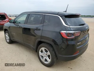 2023 Jeep Compass Sport with VIN 3C4NJDANXPT509952, listed as a Copart auction lot 53967145 with 10,571 mi miles and Clean title. Bid and sale history available at DreamBid. Image 2.