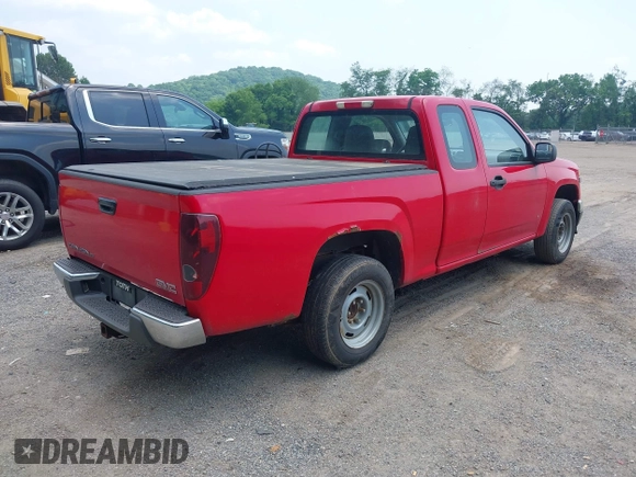 2007 GMC Canyon SLE1 with VIN 1GTCS19E578118942, listed as a IAAI auction lot 42476099 with 86,395 mi miles and . Bid and sale history available at DreamBid. Image 4.