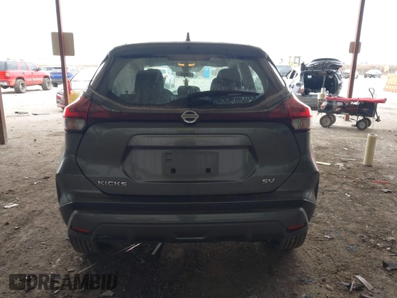 2021 Nissan Kicks SV with VIN 3N1CP5CV2ML505854, listed as a IAAI auction lot 41612618 with 137,181 mi miles. Bid and sale history available at carsss.com. Image 15.