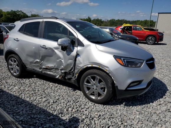 2017 Buick Encore Premium with VIN KL4CJDSB8HB026775, listed as a Copart auction lot 50061195 with 57,279 mi miles and Salvage Title. Bid and sale history available at carsss.com. Image 4.