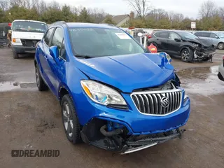 2014 Buick Encore with VIN KL4CJASB9EB626490, listed as a IAAI auction lot 41685033 with 73,747 mi miles. Bid and sale history available at carsss.com. Image 1.