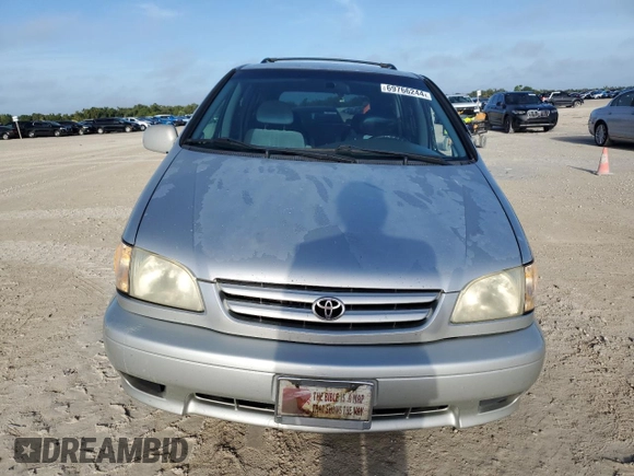 2003 Toyota Sienna LE with VIN 4T3ZF13C83U516107, listed as a Copart auction lot 69766244 with 0 mi miles and Salvage Title. Bid and sale history available at carsss.com. Image 5.