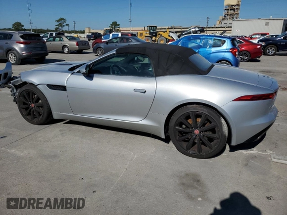 2016 Jaguar F-Type with VIN SAJWB6E62G8K28616, listed as a Copart auction lot 74730704 with 31,185 mi miles and Salvage Title. Bid and sale history available at DreamBid. Image 2.