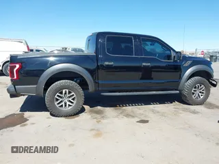 2017 Ford F-150 Raptor with VIN 1FTFW1RG5HFA83027, listed as a IAAI auction lot 41580287 with 91,825 mi miles and . Bid and sale history available at carsss.com. Image 14.