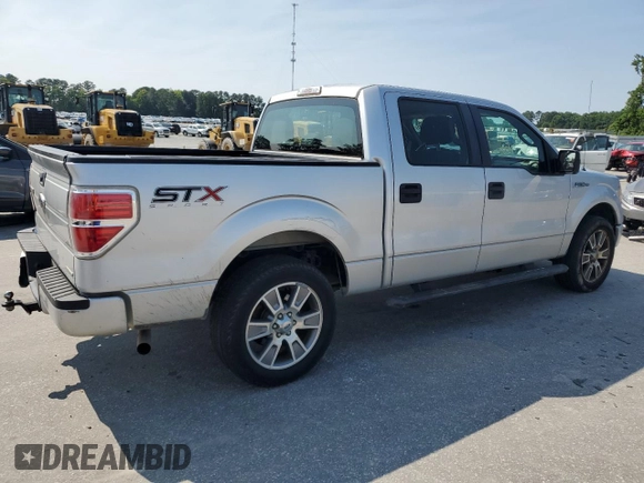 2014 Ford F-150 XL with VIN 1FTEW1CM6EFC60478, listed as a Copart auction lot 58873165 with 126,414 mi miles and Salvage title. Bid and sale history available at DreamBid. Image 3.