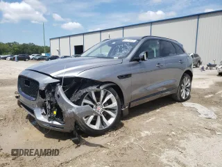 2020 Jaguar F-Pace 25t Checkered Flag Edition with VIN SADCP2FX1LA645283, listed as a Copart auction lot 67774073 with 37,804 mi miles and . Bid and sale history available at DreamBid. Image 1.