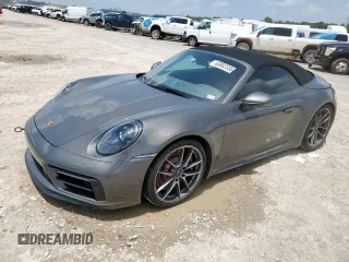 2023 Porsche 911 Carrera S with VIN WP0CB2A99PS247161, listed as a Copart auction lot 63862335 with 13,025 mi miles and Salvage title. Bid and sale history available at DreamBid. Image 1.