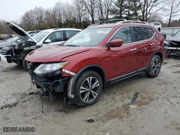 2018 Nissan Rogue S with VIN 5N1AT2MV0JC832480, listed as a Copart auction lot 47179545 with 94,007 mi miles and Salvage Title. Bid and sale history available at carsss.com. Image 1.