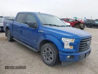 2017 Ford F-150 XL with VIN 1FTEW1CG0HKC71336, listed as a IAAI auction lot 41785133 with 107,904 mi miles. Bid and sale history available at carsss.com. Image 1.