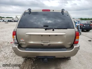 2004 Jeep Grand Cherokee Limited with VIN 1J8GW58N04C417707, listed as a Copart auction lot 53807104 with 185,966 mi miles and Salvage Title. Bid and sale history available at carsss.com. Image 6.