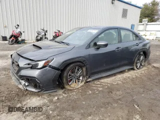 2024 Subaru WRX with VIN JF1VBAB6XR9800262, listed as a Copart auction lot 45820215 with 6,541 mi miles and Salvage title. Bid and sale history available at DreamBid. Image 1.