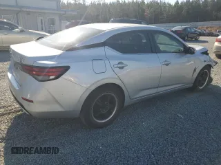 2022 Nissan Sentra S with VIN 3N1AB8BV3NY311279, listed as a Copart auction lot 50554015 with 65,622 mi miles and Salvage Title. Bid and sale history available at carsss.com. Image 3.