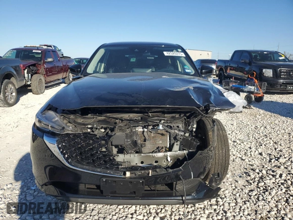 2024 Mazda CX-5 S Select with VIN JM3KFBBL0R0438645, listed as a Copart auction lot 42520275 with 25,483 mi miles and Salvage Title. Bid and sale history available at carsss.com. Image 5.