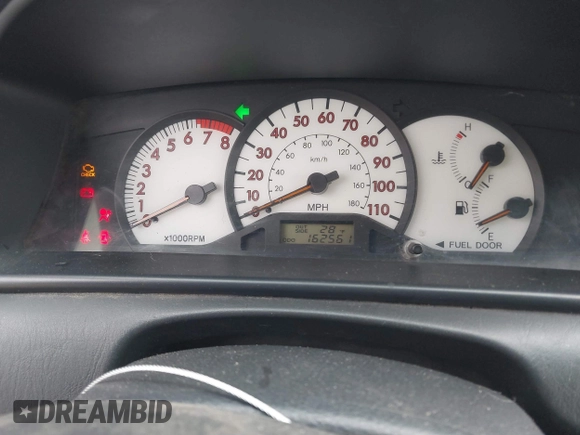 2003 Toyota Corolla CE with VIN 1NXBR32E43Z011293, listed as a IAAI auction lot 41487950 with 162,561 mi miles and . Bid and sale history available at DreamBid. Image 7.