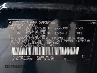 2018 Toyota RAV4 SE с VIN JTMJFREV4JJ234004, выставлен на аукционе IAAI как лот 42287538 с пробегом 77 347 миль миль и . История ставок и продаж доступна на DreamBid. Изображение 9.
