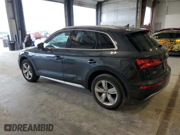 2018 Audi Q5 Premium Plus with VIN WA1BNAFYXJ2207489, listed as a Copart auction lot 62893875 with 127,122 mi miles and Salvage title. Bid and sale history available at DreamBid. Image 2.