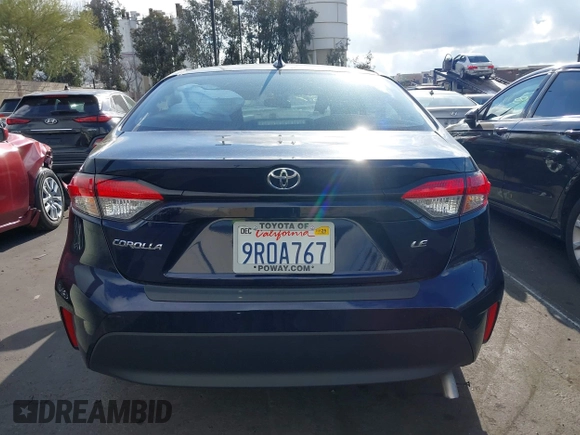 2025 Toyota Corolla LE with VIN 5YFB4MDE3SP247242, listed as a IAAI auction lot 41899122 with 1,882 mi miles. Bid and sale history available at carsss.com. Image 17.