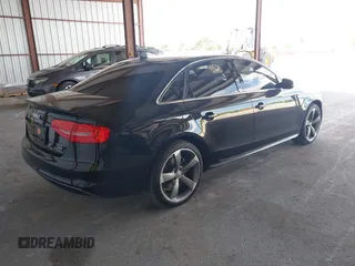 2015 Audi A4 Premium Plus with VIN WAUFFAFL9FN018103, listed as a IAAI auction lot 42168517 with 111,268 mi miles. Bid and sale history available at carsss.com. Image 4.