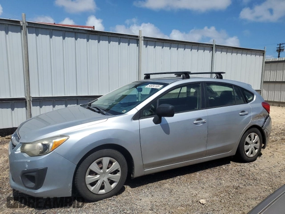 2012 Subaru Impreza 2.0i с VIN JF1GPAA65CH237923, выставлен на аукционе Copart как лот 54604185 с пробегом 111 868 миль миль и Списание • Salvage title. История ставок и продаж доступна на DreamBid. Изображение 1.